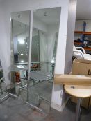 *Salon Mirror with Shelf and Footrest 200x55cm