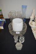 Lead Crystal Fruit Bowls, Vases, etc.