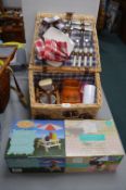 Picnic Basket plus Condiment Sets
