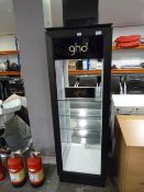 *GHD Plate Glass & Black Display Unit