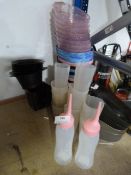 *Assorted Red Ken and Other Measuring Jugs, Tinting Trays, etc.