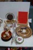 Decorative Items; Book Chairs, Coat Hooks, etc.