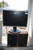 LG Flatron Monitor plus Vintage Sony SS70 Speakers