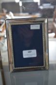 Hallmarked Sterling Silver Photo Frame