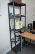 *Five Tier Plastic Storage Unit