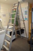 *Eight Tread Aluminium Step Ladder