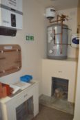 *Gas Plumbing Tutoring Equipment; Boiler and a Tank