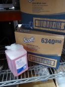 * 12 x 1L Scott foam hand cleaner
