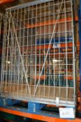 *Standard Pallet with Sheradised Steel Cage (stackable)