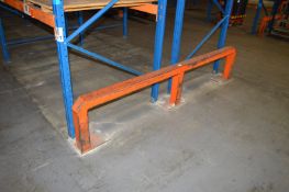 *Double Bay Low Safety Rail for Pallet Racking ~2.5m long