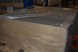 *Pallet Containing a Lightwood Effect and Glass Shelf Unit