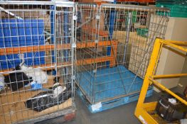 *Standard Pallet with Sheradised Steel Cage (stackable)