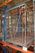 *Standard Pallet with Sheradised Steel Cage (stackable)