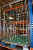 *Standard Pallet with Sheradised Steel Cage (stackable)