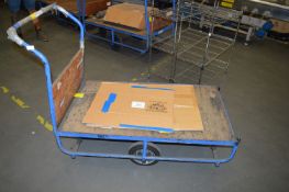 *Four Wheel Industrial Platform Barrow