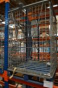 *Standard Pallet with Sheradised Steel Cage (stackable)