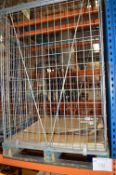 *Standard Pallet with Sheradised Steel Cage (stackable)