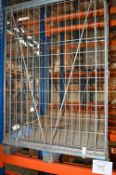*Standard Pallet with Sheradised Steel Cage (stackable)