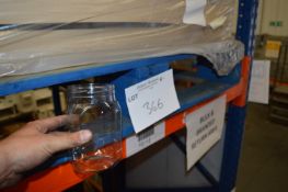 *~500 Round Square Jars