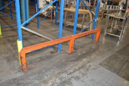 *Double Bay Low Safety Rail for Pallet Racking ~2.9m long