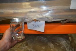 *~500 Glass Balti Jars with Lids