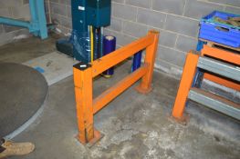 *Single Bay Safety Rail for Pallet Racking ~1.2m long 75cm high