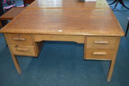Abbess Vintage Oak Office Desk
