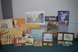 Pictures, Prints, Wall Canvases, etc.