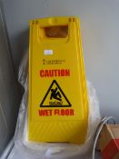 *Four Wet Floor Signs