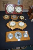 Barometers, Clocks, etc.