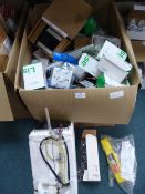 *Box of Assorted Lighting, Bulbs, etc.