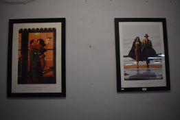 Two Jack Vettriano Framed Prints