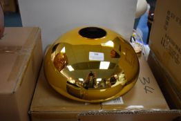 *iLite Gold Glass Pendant Lamp