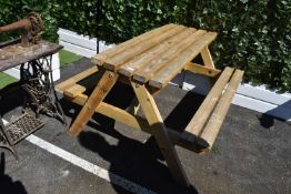 Garden Picnic Bench