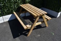 Pine Garden Picnic bench