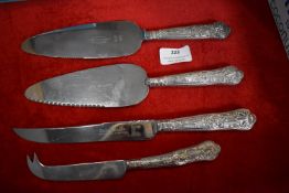 Cutlery with Hallmarked Sterling Silver Handles