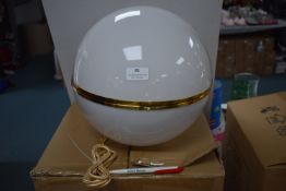 *iLite White & Gold Pendant Lamp