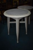 White Painted Victorian Pub Table