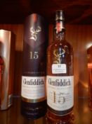 Glenfiddich 15 Year Old Single Malt Scotch Whisky