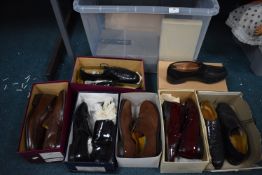 Quantity of Gents Preworn Leather Shoes Sizes: 7 &