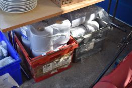 *Two Boxes of Blue 2-Ply Cleaning Paper Rolls