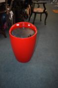 Red Storage Stool