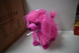 Simba Pink Automated Toy Dog