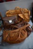 Four Leather Handbags