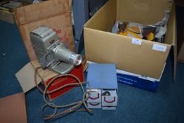 Vintage Projector and Slide Equipment etc.