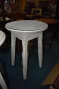 White Painted Victorian Pub Table