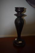 Large Decorative Black Candlestick