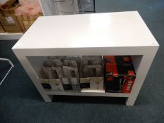 *White Display Table