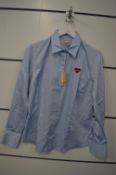 *Bezo of London Ladies Blue Shirt Size: L