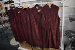 *Five Solo Cerise Dresses (mixed sizes)